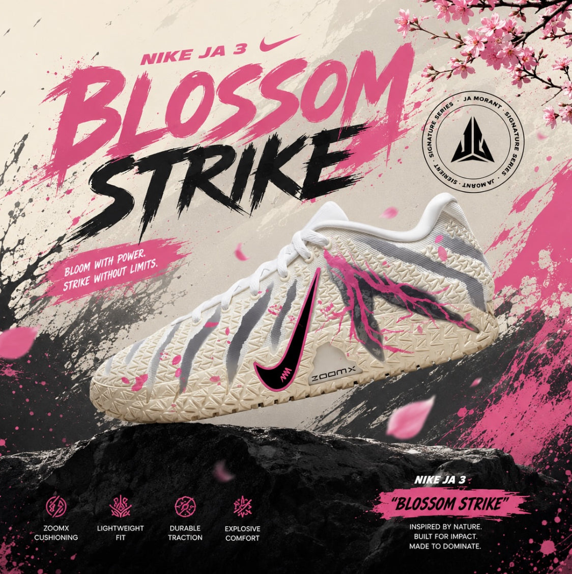 [Customised Edition] 🌸JA3 x Blossom Strike