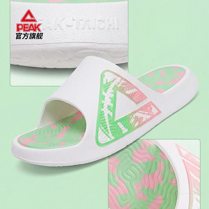 PEAK 拖鞋 樱花绿