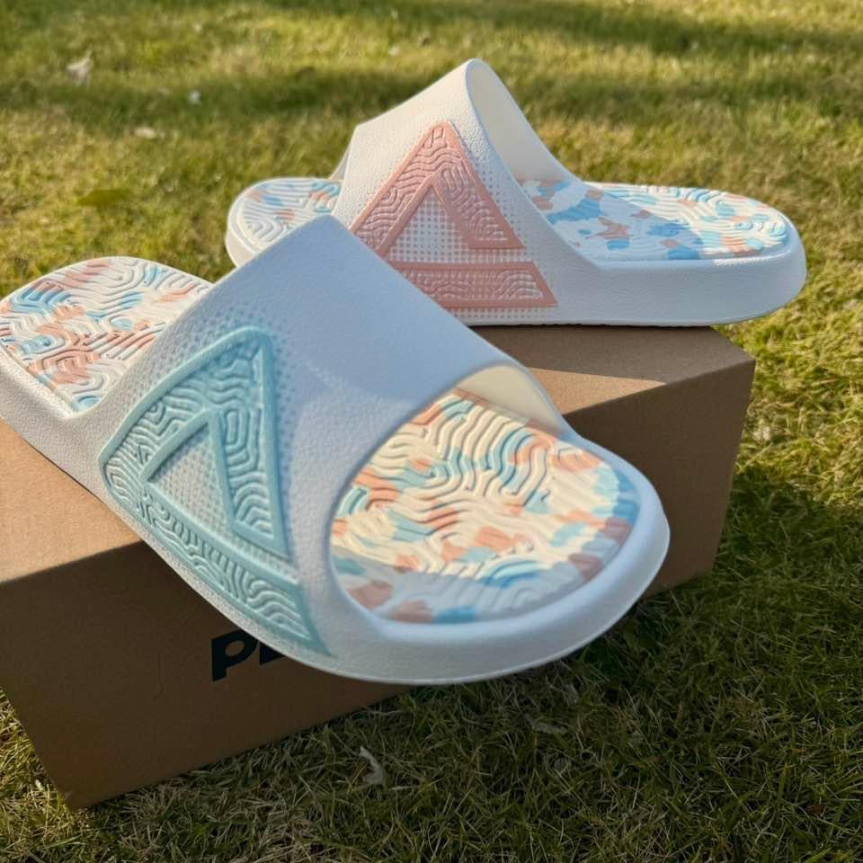 PEAK Slipper Dual Tone Series - Blue Pink White